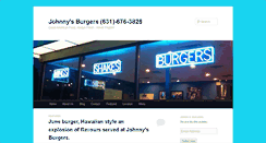 Desktop Screenshot of johnnysburgers.com